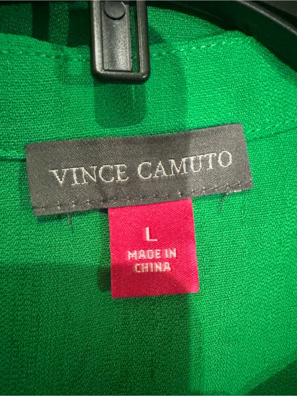 Vince Camuto Emerald Green Ruffle Sleeve Blouse - Picture 10 of 13
